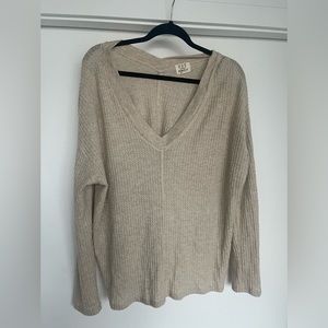 Lightweight cream/tan sweater